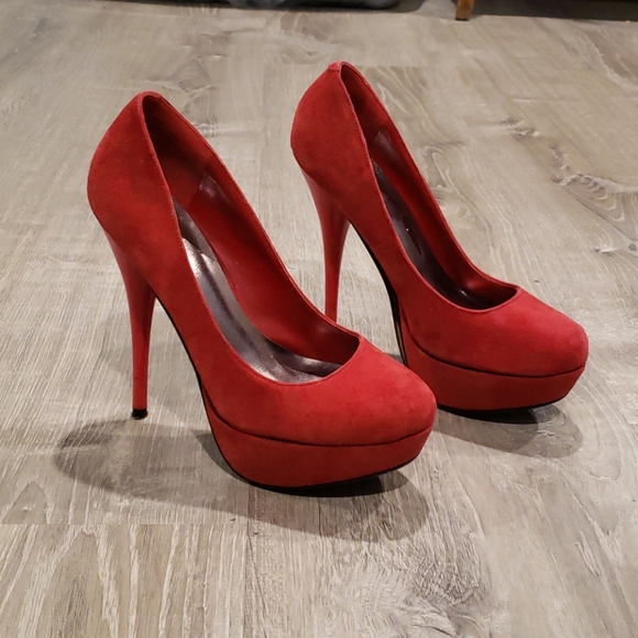 Bakers Shoes - Red High Heels